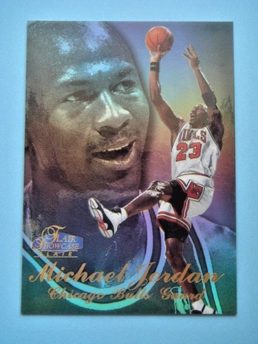 1997/98 Flair Showcase Michael Jordan Base Card #1 ROW 3 MINT