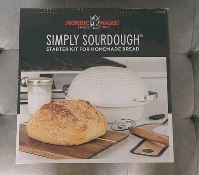 Nordic Ware Simply Sourdough Starter Kit For HomeMade Bread 