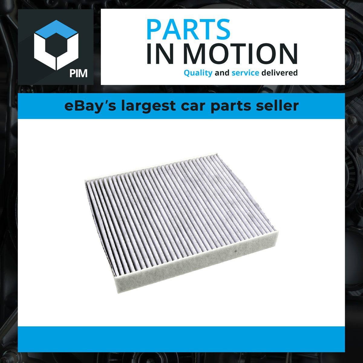 Fits BLUE PRINT ADV182511 Filter, interior air - Image 2