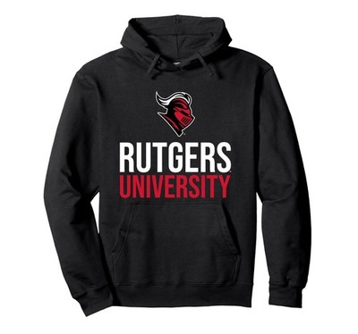 Campus Lab Rutgers University Scarlet Knights Stacked Pullover Hoodie