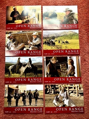 Open Range - Weites Land Aushangfotos 8 Stck. Kevin Costner, Robert Duvall