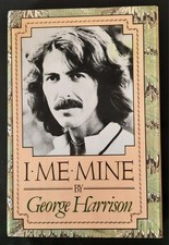George Harrison I Me Mine 1980 First Printing Hard Cover Book