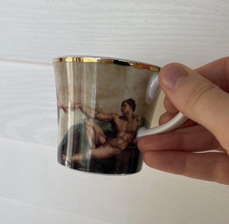 Juego de espresso Grobel Artis Orbis edición LTD Michelangelo Buonarroti Foto 4 de 4