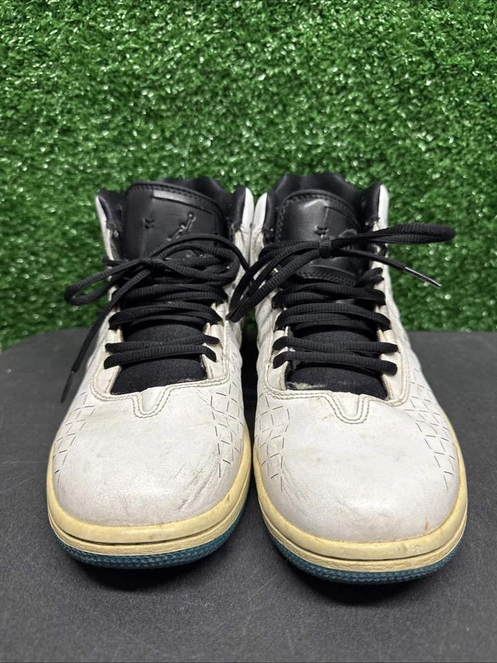 Air Jordan Illusion 705141-105 White/Black/Blue Sneaker Basketball Mens Size 8 - Image 2 of 4