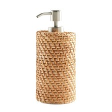 Rattan Soap Dispenser Pump Automatic Foam Liquid Hand Wash Sanitizer Bathroom