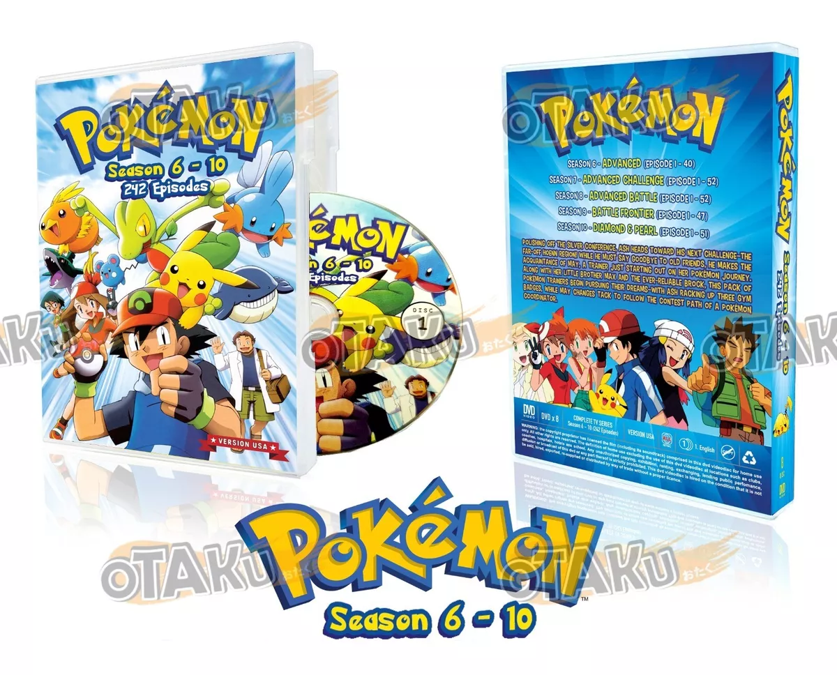 Preços baixos em Pokémon (TV Series) Box de DVDs e discos Blu-Ray