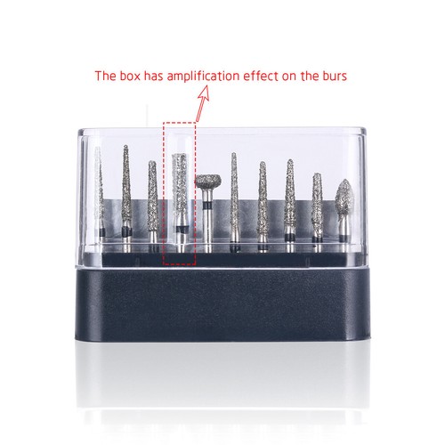 AZDENT Dental FG Diamond Burs Composite/Polishing Kit for High Speed Handpiece - Picture 69 of 129