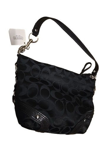 Vintage Coach Carly Optic Signature Shoulder Bag | eBay