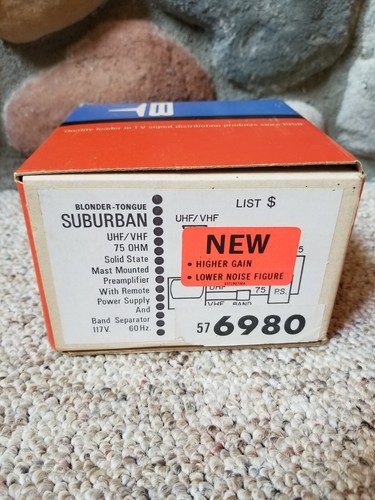 Blonder-Tongue Suburban UHF/VHF 75 Ohm Solid State Mast Mount Preamplifier 4542A - Picture 3 of 12