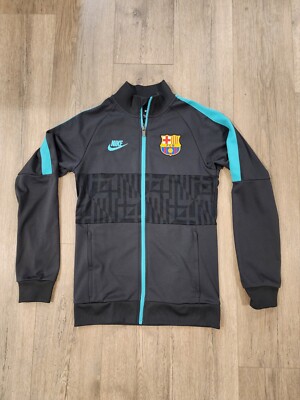 Nike FC Barcelona Barca FCB Full Zip Track Jacket Size Men's Size