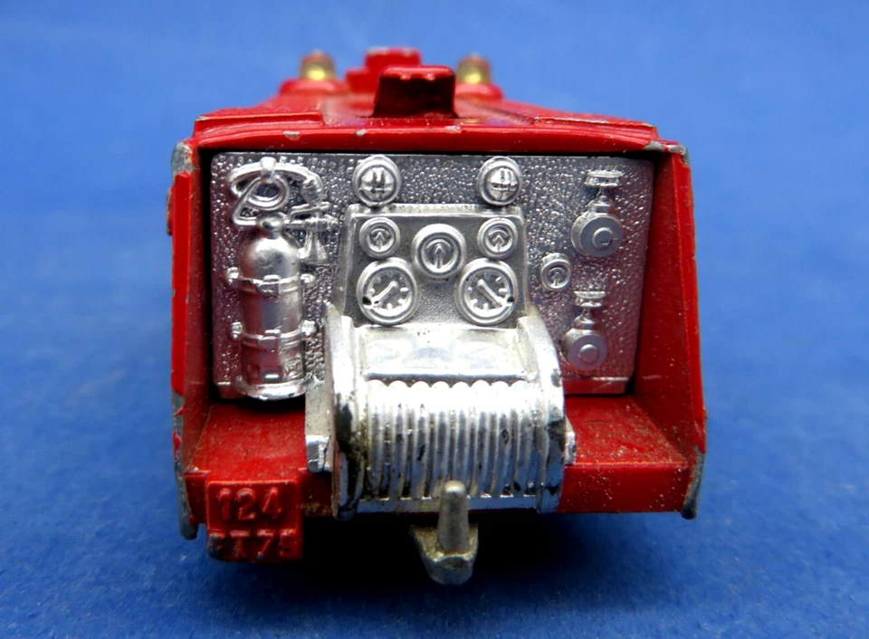 MAJORETTE 1/80 - AUTO DEI POMPIERI - Fire Brigade Pompier Van 204 - Immagine 4 di 4