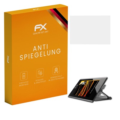 atFoliX 2x Panzerfolie für Wacom CINTIQ 24 HD Schutzfolie matt&stoßfest Folie