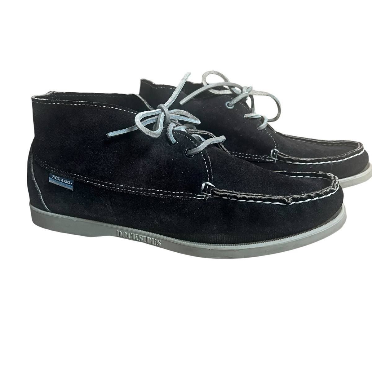 SEBAGO Docksides Black Suede Chukka Boot Sebago Docksider Women main image 4