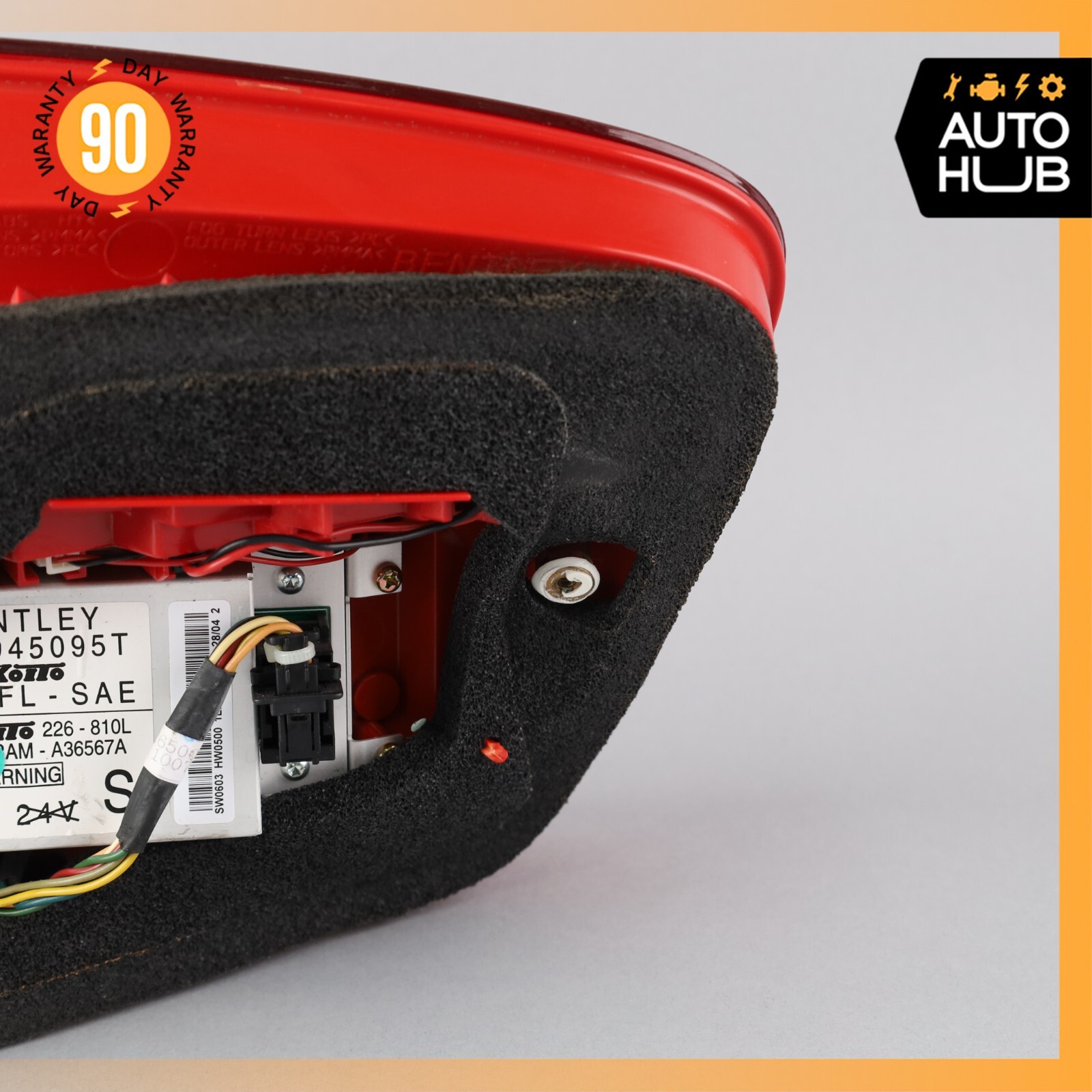 03-09 Bentley Continental GT GTC Left Driver Side Tail Light Lamp OEM 81k