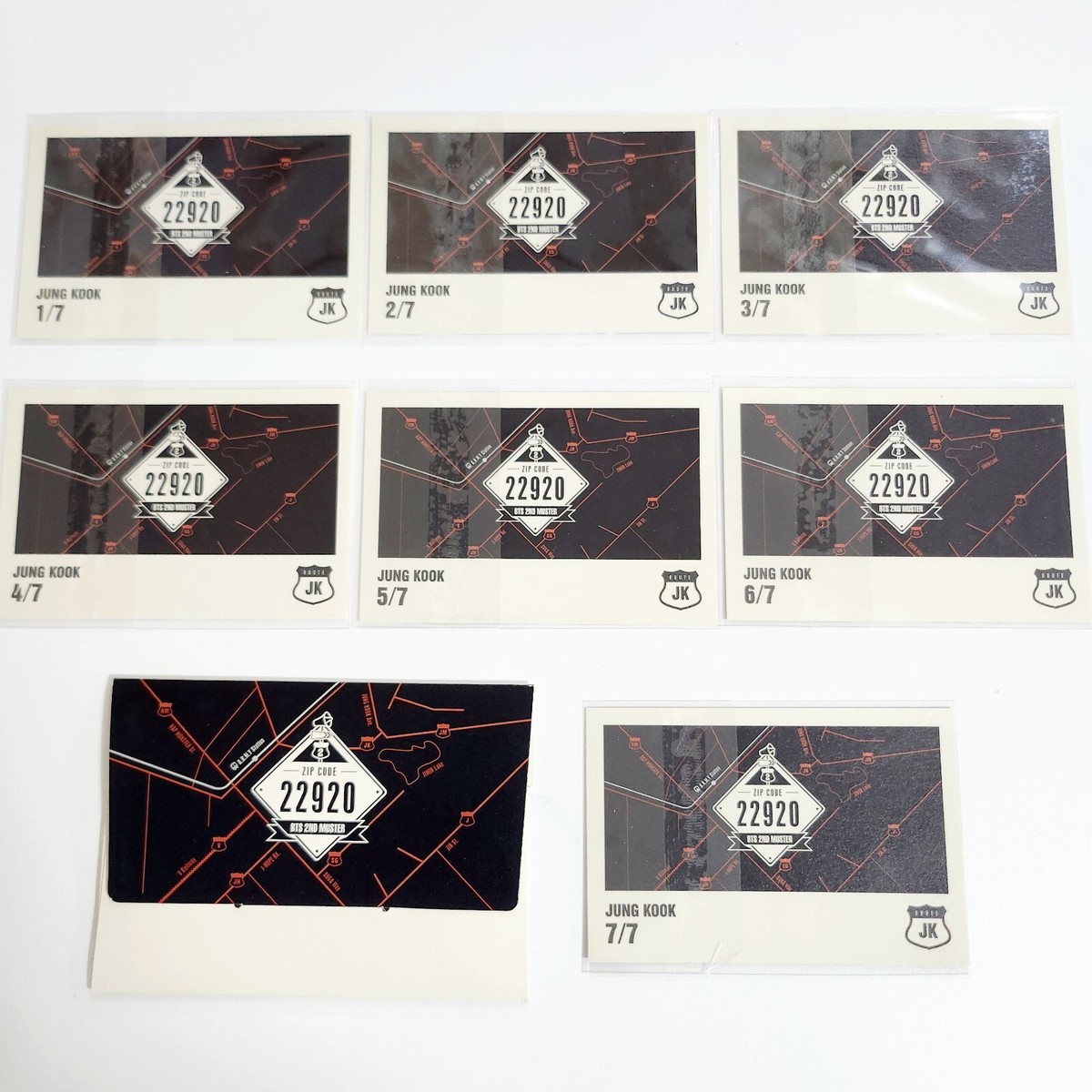 BTS　 公式　ジョングク　 2nd Muster 22920 　トレカ BTS 公式 ジョングク 2nd Muster 22920 トレカ BTS 2nd Muster