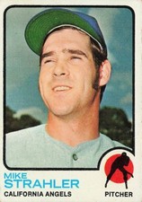Michael Strahler 1973 TOPPS Baseball Card #279