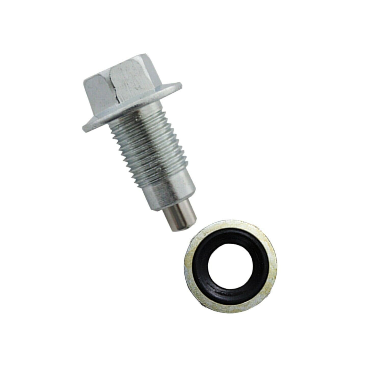 New Magnetic Oil Pan Drain Plug 1/2-20 RH Threads W/ Seal Fits Chevy Ford Mopar