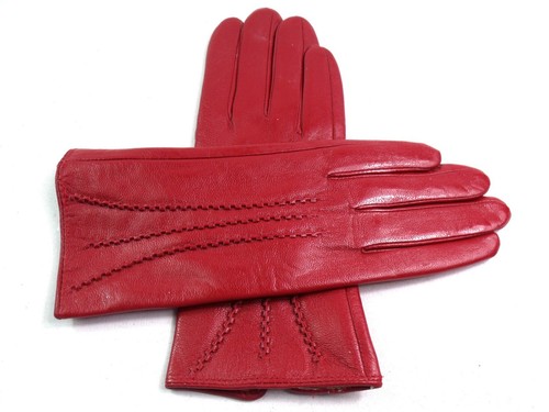 Ladies Womens Premium Quality Real Super Soft Leather Gloves Lined Winter Warm - Picture 15 of 200