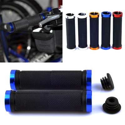 2 Pezzi Maniglie Bicicletta In Gomma Antiscivolo | Per MTB, Scooter | Grip Corto E Comodo