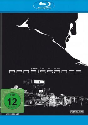 Paris 2054 - Renaissance - S/W Comic ( wie Sin City )  Blu-ray/NEU/OVP
