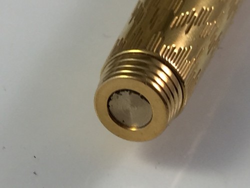 Vintage Parker 75 Fountain Pen - Gold Plated 20u Flamme 14K gold M Nib, box - Picture 16 of 18