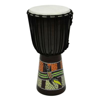 50cm Djembe Trommel Bali Dotpaint Afrika Bongo Drum bemalt Handarbeit