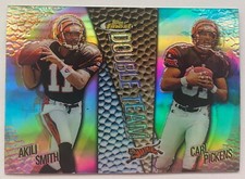 1999 Finest Double Team Dual Refractor #DT1 Akili Smith/Carl Pickens