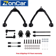 Front Upper Lower Ball Joint Tierod Sway Bar for 99-06 Sierra Silverado 1500 2WD