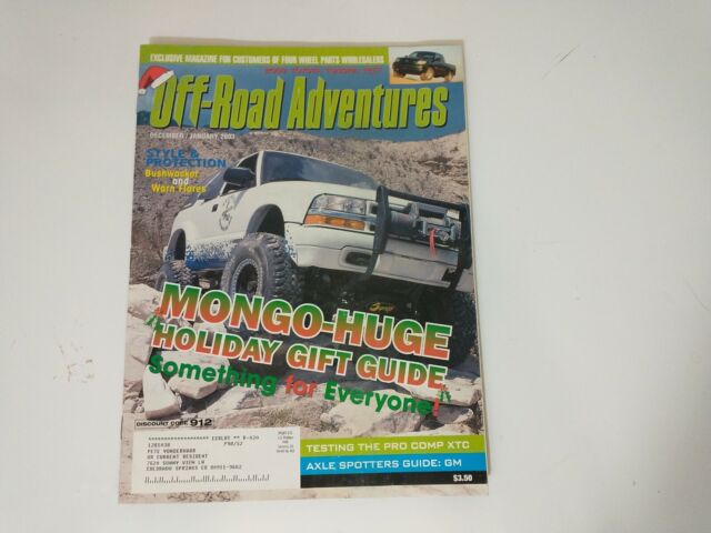 Off Road Adventures Magazine 4 Wheeling December January 2003 Holiday Gift Guide