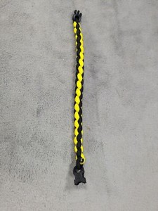 Handmade Adjustable Stitched Batman Paracord Bracelet 8” Long