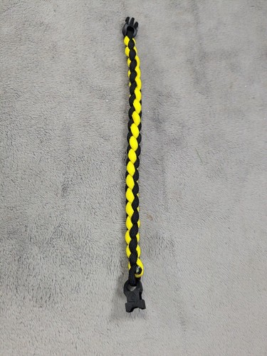 Handmade Adjustable Stitched Batman Paracord Bracelet 8” Long