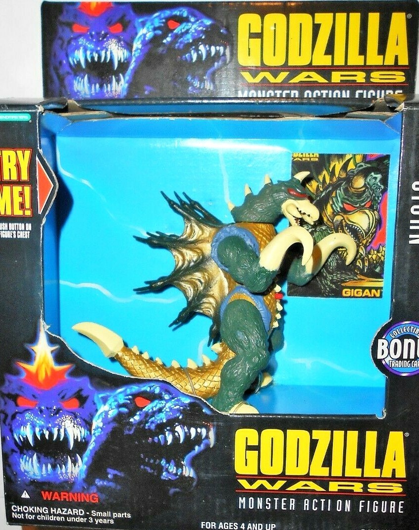 GODZILLA WARS Trendmasters 1995 GIGAN 5 inch Electronic