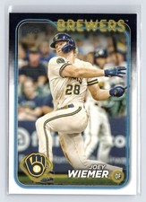 2024 Topps Baseball Milwaukee Brewers Team Series 1, 2 &amp; Holiday (21 CARDS)