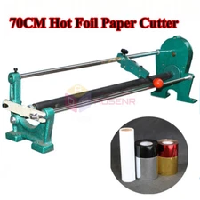 70CM Hot Foil Paper Cutter Slitter Hot Stamping Roll Hand Cutting Machine