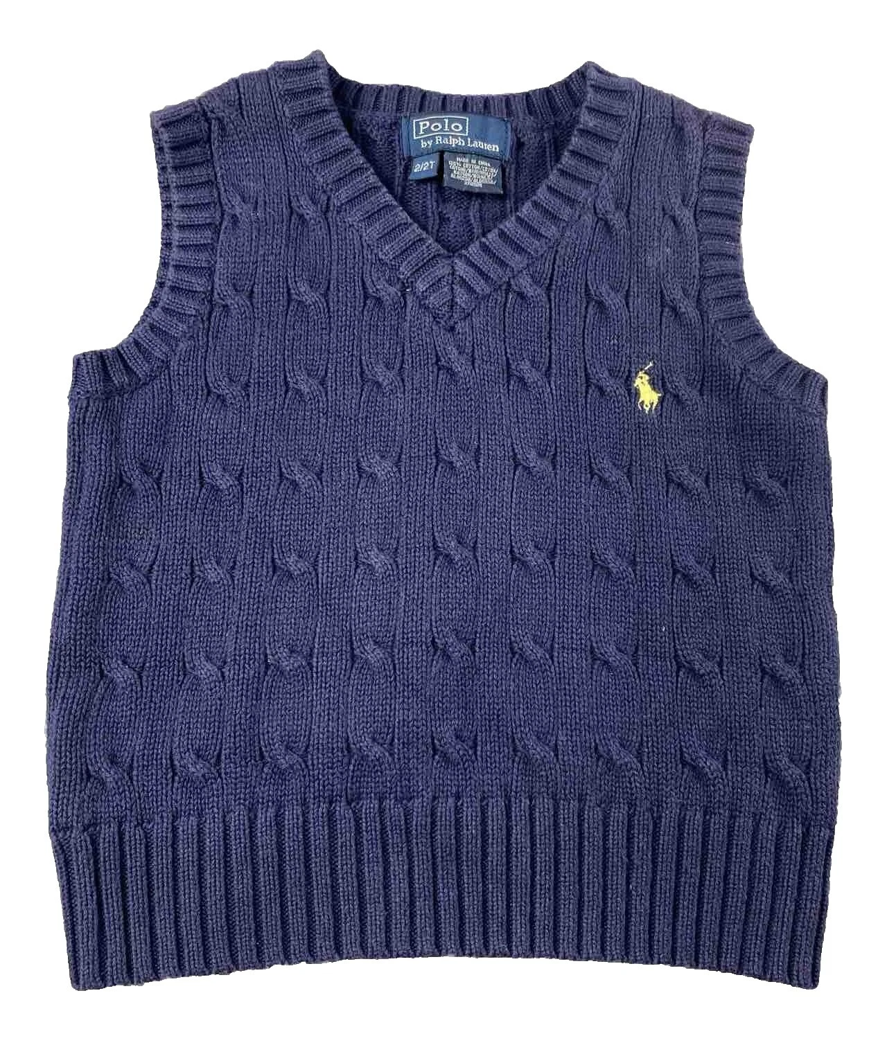 Chaleco de algodón 100% Ralph Lauren Suéteres para Niños
