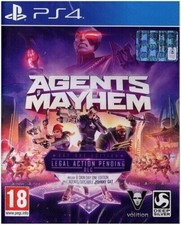 AGENTS OF MAYHEM per PS4 - Sony PlayStation 4 - ITALIANO - NUOVO