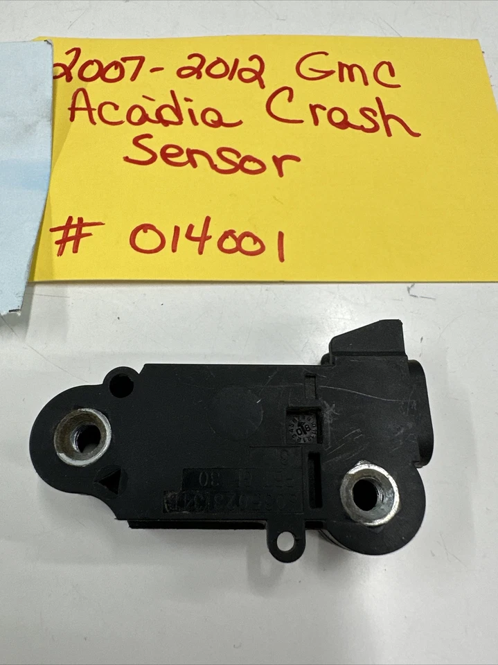 2007-2012 GMC ACADIA FRONT IMPACT CRASH SENSOR OEM # 1527162, Tag # 014001 - Изображение 3 из 4