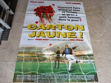ANCIENNE AFFICHE CINÉMA" CARTON JAUNE " ETAT TRÈS BON 160 X 120 