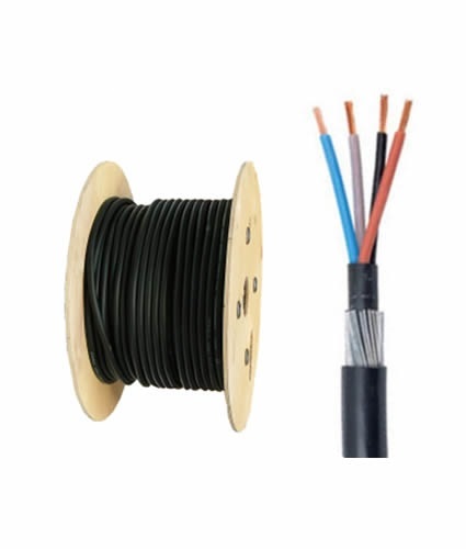 SWA Steel Wired Armoured Cable 2 CORE 6942X, 3 CORE 6943X, 4 CORE 6944X, Cut - Picture 5 of 5