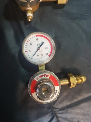 #ad Hydrogen Regulator Set 3 Single Stage Guage Set 0 700psi 0 100psi amp; 0 30psi $175.99