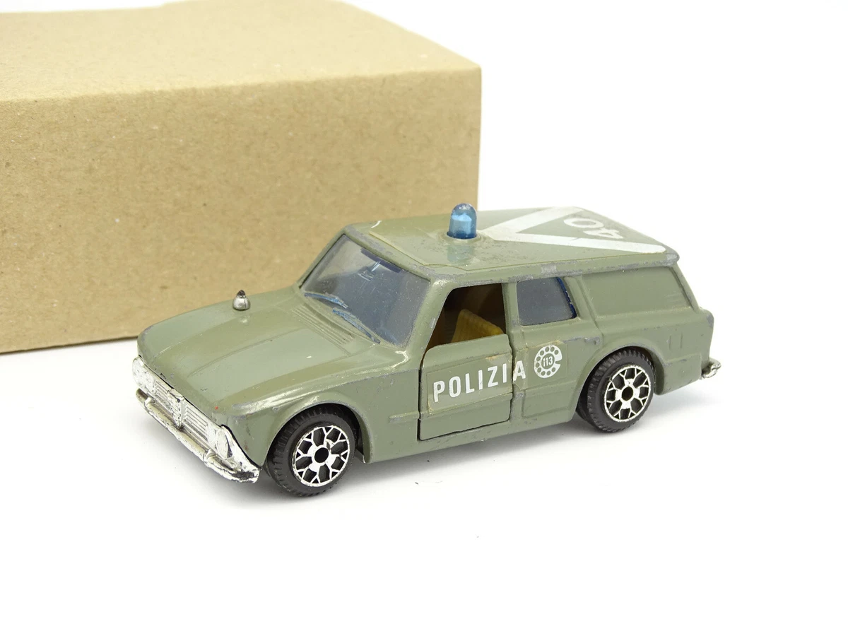 Miniature Polistil SB 1/43 - Alfa Romeo Giulia Combinata Pompiers - Occasion Sans Boîte