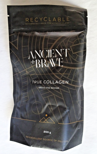 Ancient + Brave True Collagen - 200g Grass Fed Bovine - Exp 2028