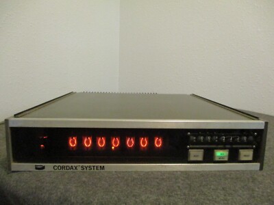 RARE VINTAGE NIXIE TUBE BENDIX AUTOMATION&MEASUREMENT DIV CORDAX SYSTEM-50019638