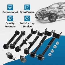 Rear Camber Control Arms Kit for Honda Accord 08-13 TL TSX 09-13 & Ball Joint