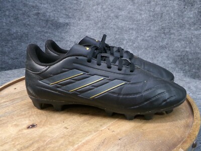 Adidas Men's Copa Pure 2 Club FxG Black Gold Soccer Cleats Size 9.5 US IG8725