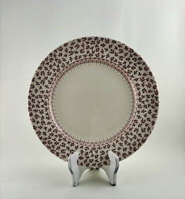 English Ironstone Tableware Dinner Plate Provence Red 9.75 