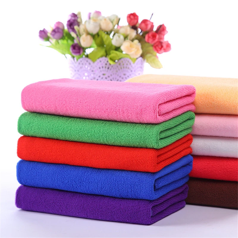 5 piezas Toalla multifunción 27" X 12" Toalla grande Toalla de lavado de coches al por mayor Toalla de mano Foto 2 de 4