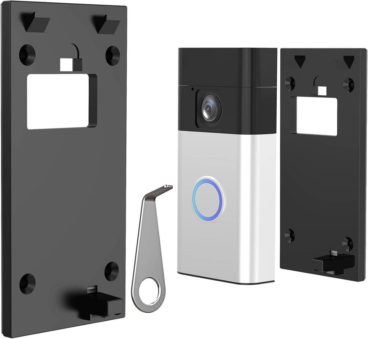 2024 Ring Doorbell Mount No Drill for New Battery Video Doorbell