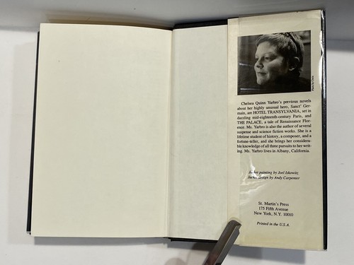 Blood Games SIGNED by Chelsea Quinn Yarbro 1st Ed. 1979 Count De Saint-Germain!! - Picture 7 of 14