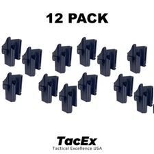 12 PK OWB Belt Clip Holster 4 Glock 43 QR Button G43 Outside Waist Band Holster